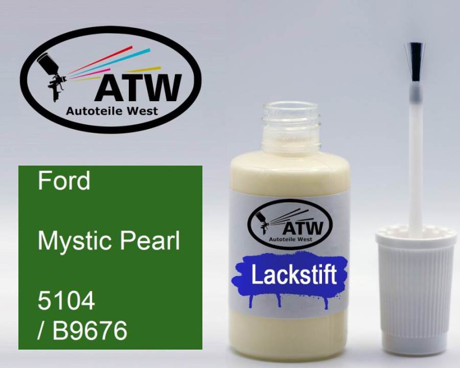 Ford, Mystic Pearl, 5104 / B9676: 20ml Lackstift, von ATW Autoteile West.